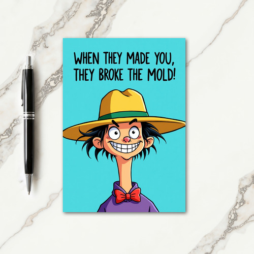 Unique Birthday Cartoon Card