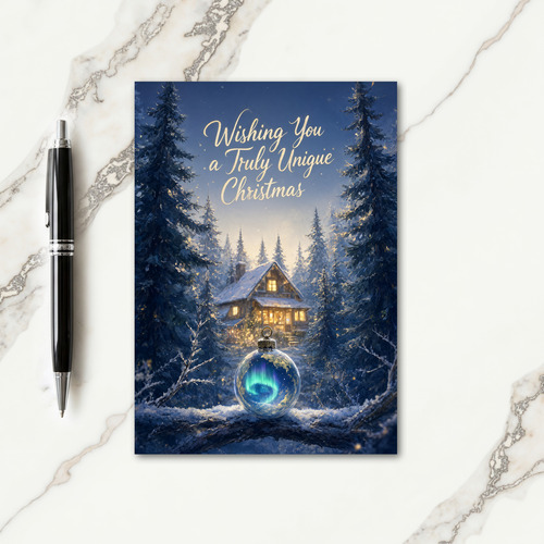 Unique Christmas Card Messages Card