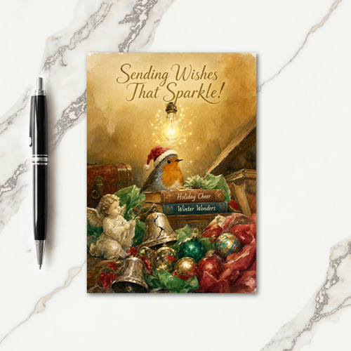 Unique Christmas Card Quotes Card