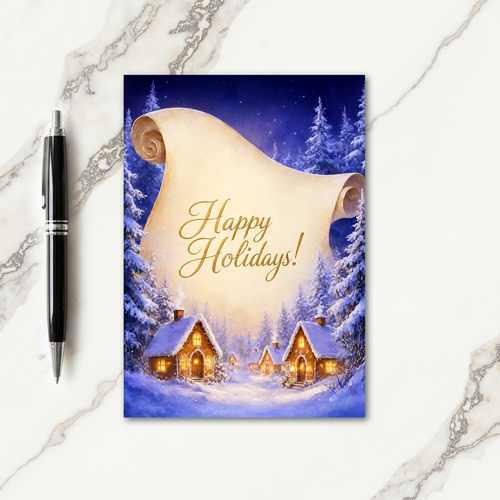 Unique Christmas Card Templates Card