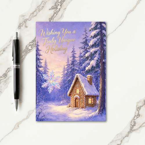 Unique Holiday Card
