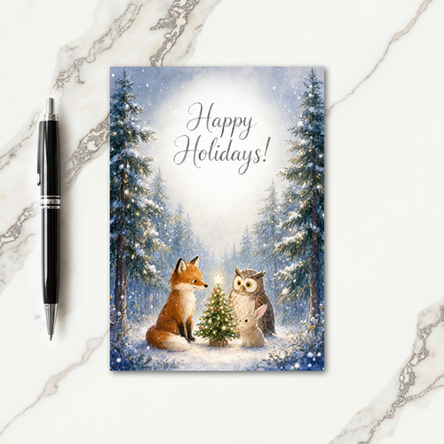 Unique Holiday Card Sayings Card