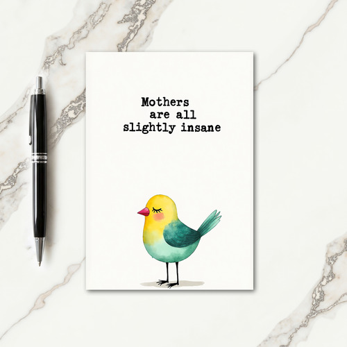 Unique Mothers Day Art Card