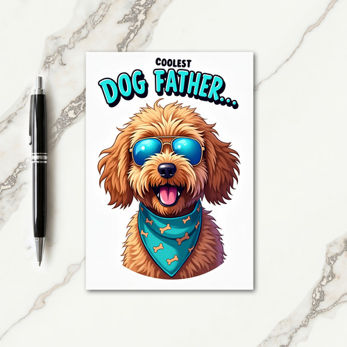 Unique Pet Fathers Day Card