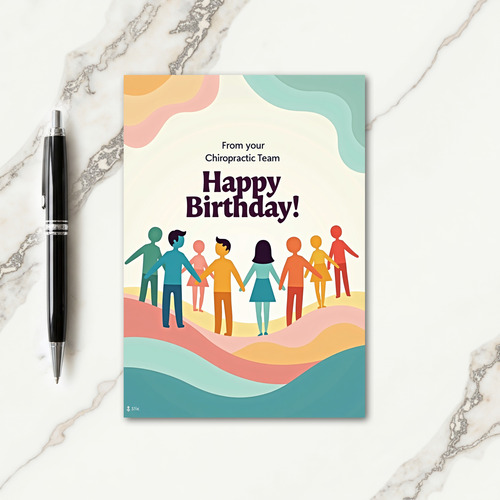 United People Birthday Card