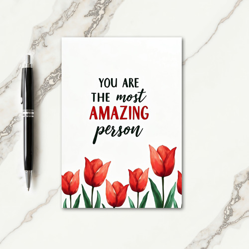 Uplifting Bold Birthday Card