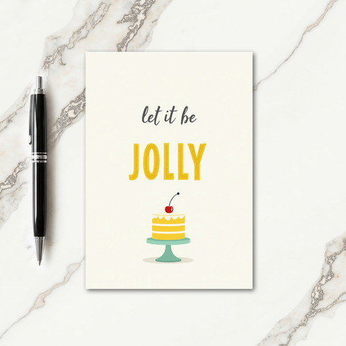 Uplifting Cake Birthday Card