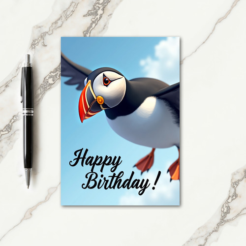 Uplifting Flight Birthday Card