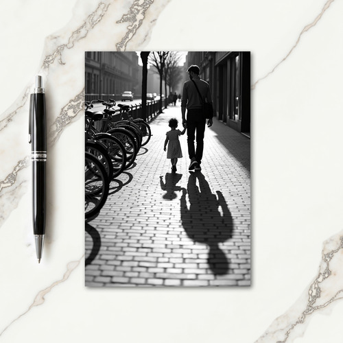 Urban Fathers Day Stroll Card