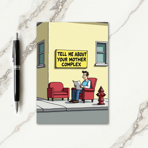 Urban Mother Scene Design Card