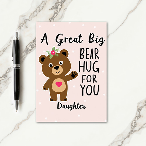 Ursine Daughters Day Card