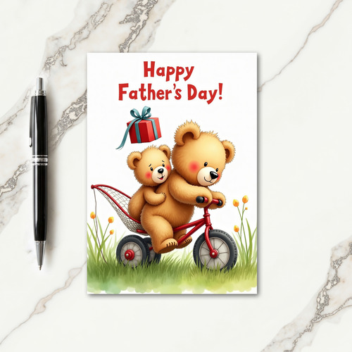 Ursine Fathers Day Ride Card