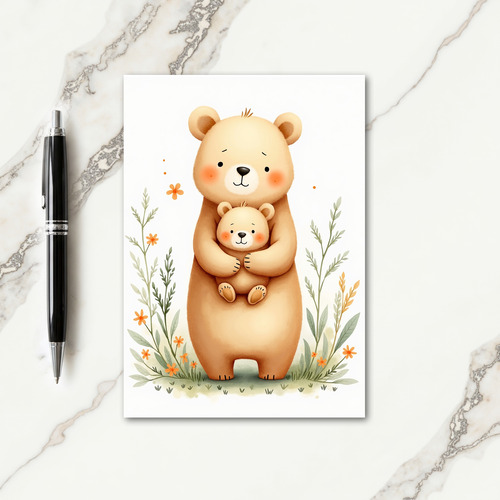 Ursine Mother Love Day Card