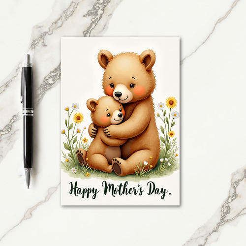 Ursine Mothers Day Love Card