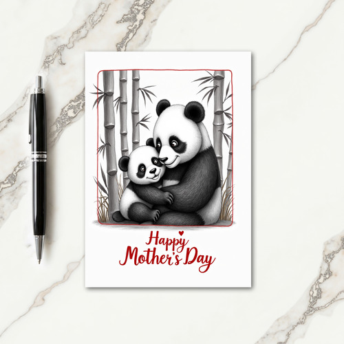 Ursine Mothers Day Sketch Card