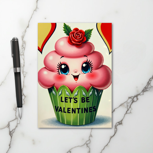 Valentine Cupcake Love Card