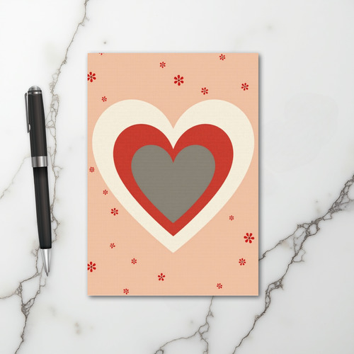 Valentine Heart Love Card