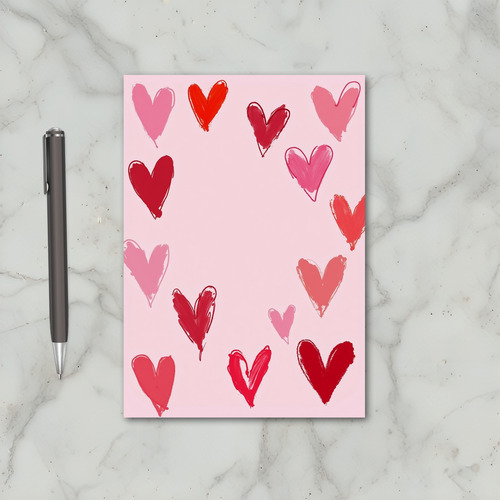 Valentine Hearts Love Card
