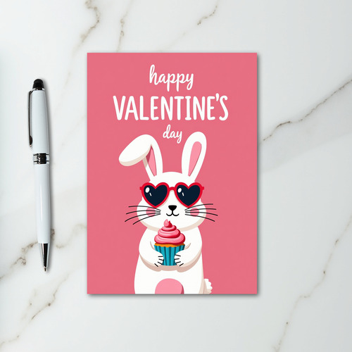Valentines Bunny Love Card