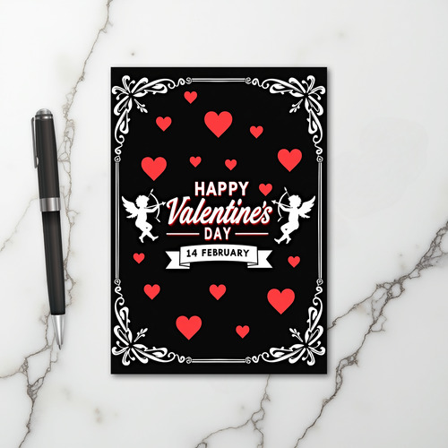 Valentines Day 14 February Card