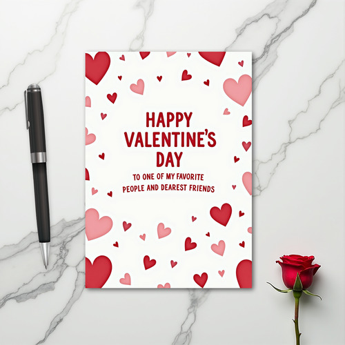 Valentines Day Best Friend Card