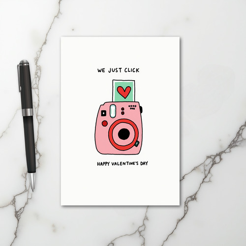 Valentines Day Click Photo Card