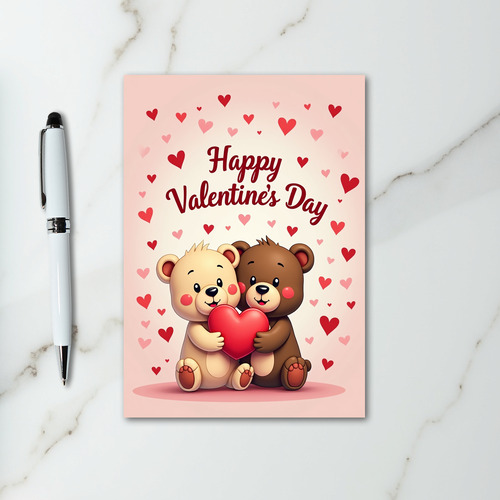 Valentines Day Cute Bears Love Card