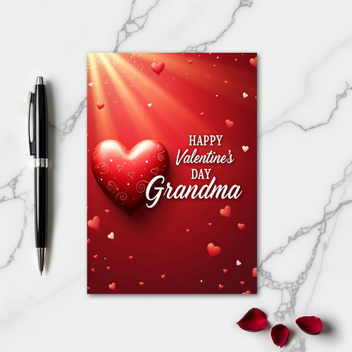 Valentines Day Grandma Card