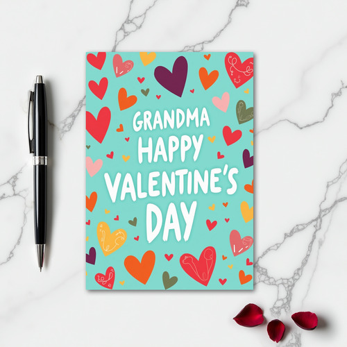 Valentines Day Grandma Love Card