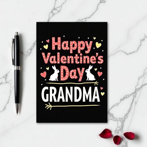 Valentines Day Grandma Sweet Card