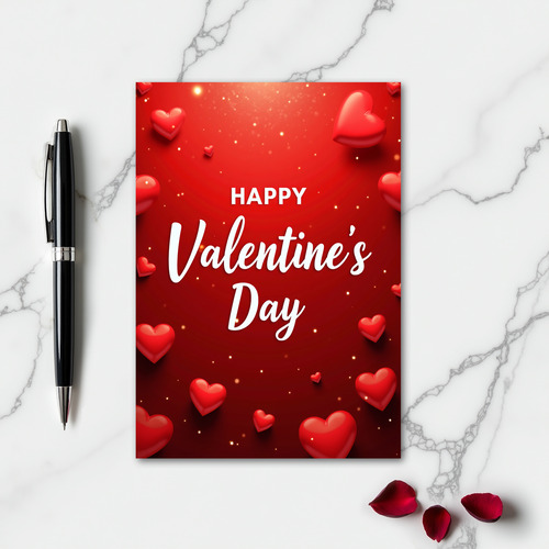 Valentines Day Romance Card