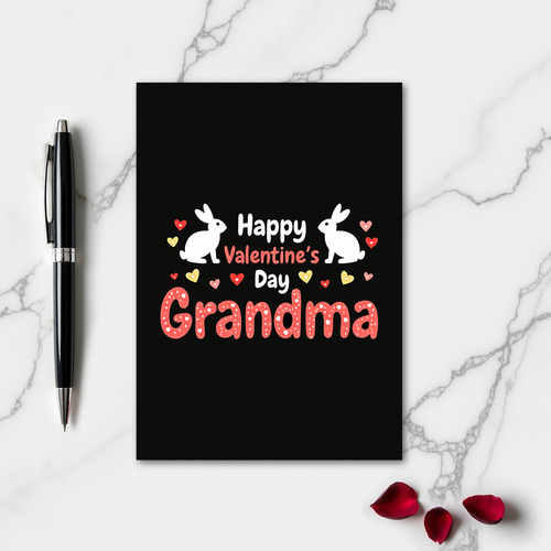 Valentines Grandma Sweetest Day Card