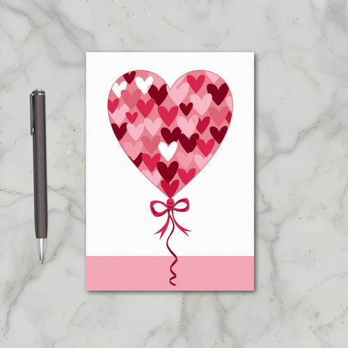 Valentines Heart Balloon Card