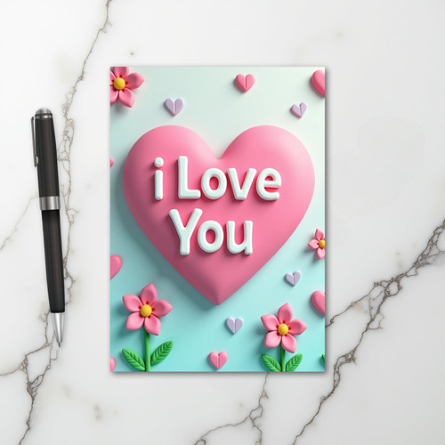 Valentines I Love You Card