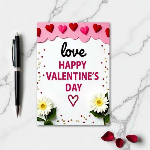 Valentines Love Happy Day Card
