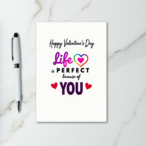 Valentines Perfect Love Card