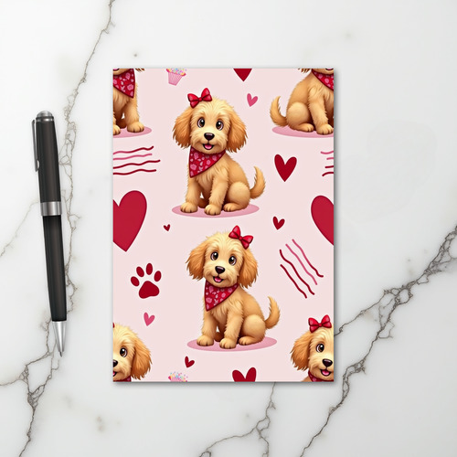 Valentines Puppy Love Card