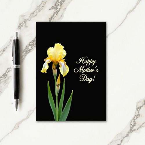 Velvet Bloom Mother Happy Day Card