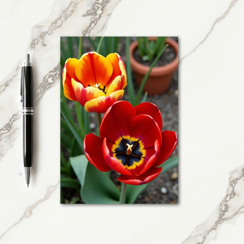 Velvet Blossom Birthday Card