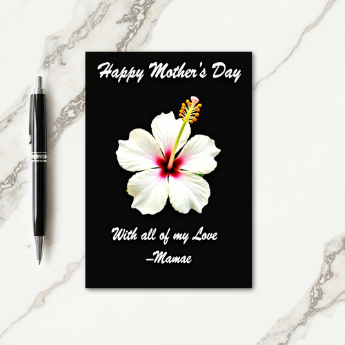 Velvet Darkness Mothers Day Card