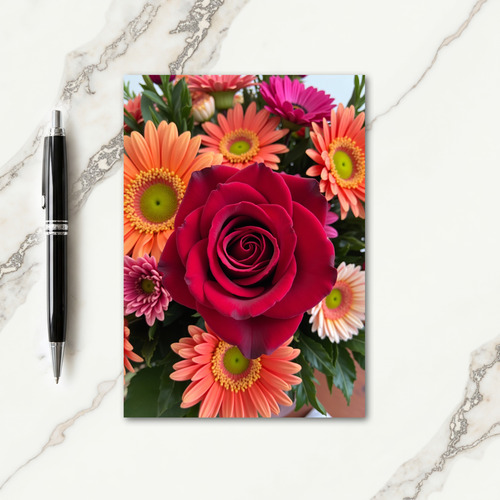 Velvety Rose Mothers Day Card