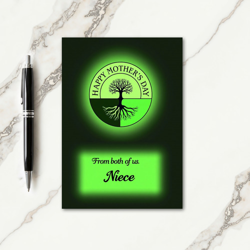 Verdant Emblem Mothers Day Card