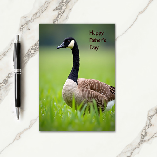 Verdant Fathers Day Bird Card