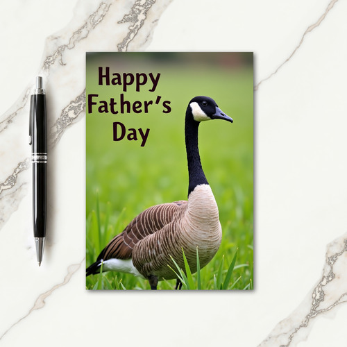 Verdant Fathers Day Waterfowl Card