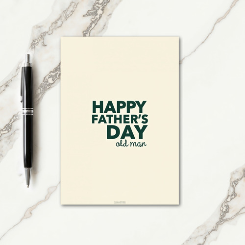 Verdant Fathers Day Wish Card