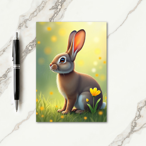 Verdant Field Birthday Card