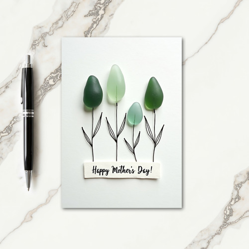 Verdant Glass Mothers Day Card
