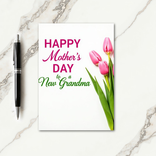 Verdant Grandma Greeting Card