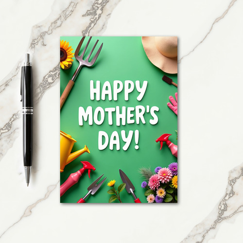 Verdant Happy Mothers Day Card