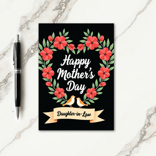 Verdant Heart Mothers Day Card